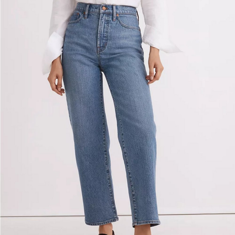 Madewell Blue Flare & Wide Leg Jeans